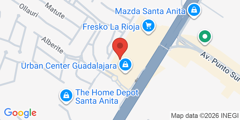 Mapa de la ubicación de Chuck E. Cheese's