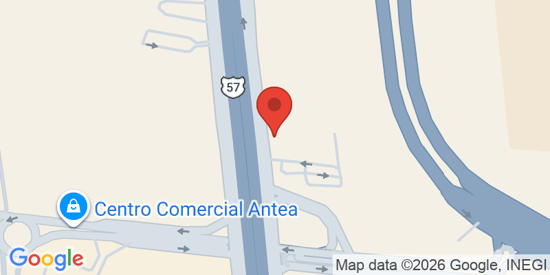 Mapa de la ubicación de Chuck E. Cheese's Querétaro Juriquilla