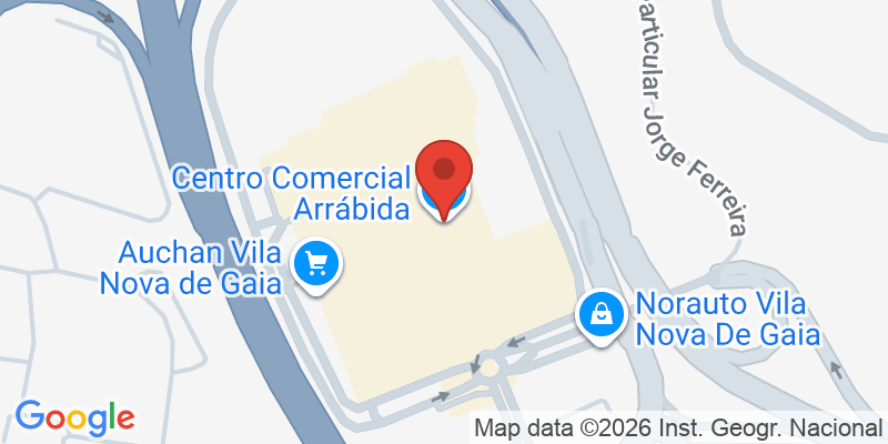 Mapa de la ubicación de ArrábidaShopping