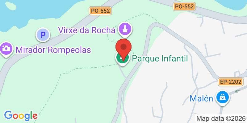 Mapa de la ubicación de Parque da Mancomunidade Santa Maria da Afora