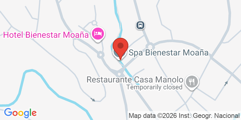 Mapa de la ubicación de Espacio Piel con Piel