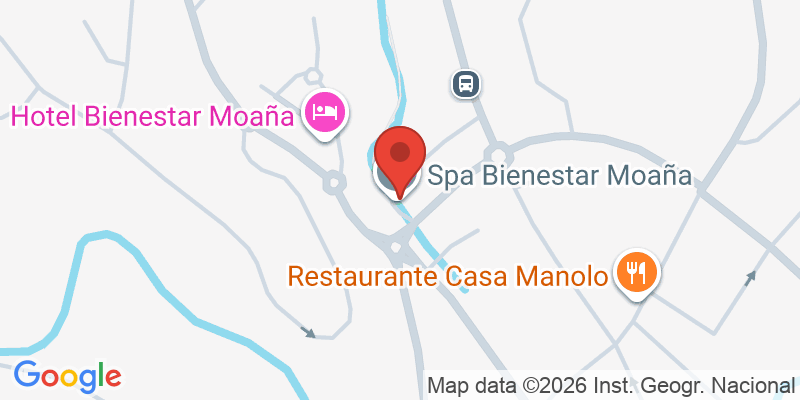 Mapa de la ubicación de Spa Bienestar Moaña