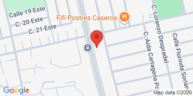 Mapa de la ubicación de Peke´s Zone