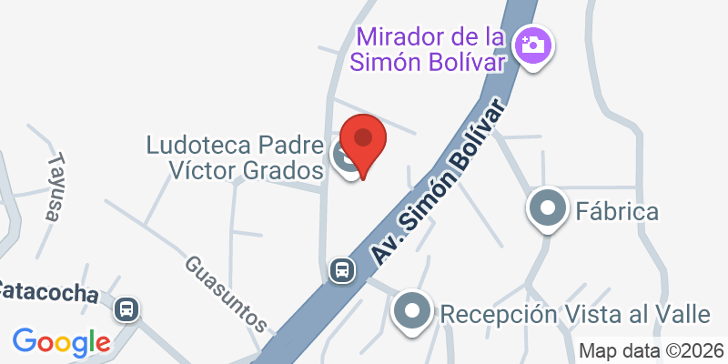 Mapa de la ubicación de Ludoteca Padre Víctor Grados