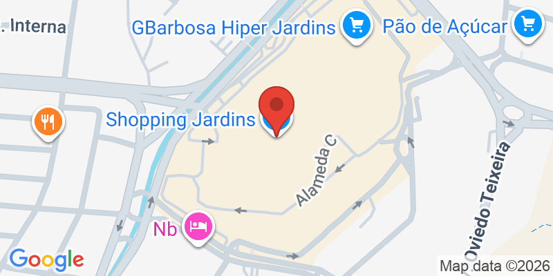 Mapa de la ubicación de Shopping Jardins