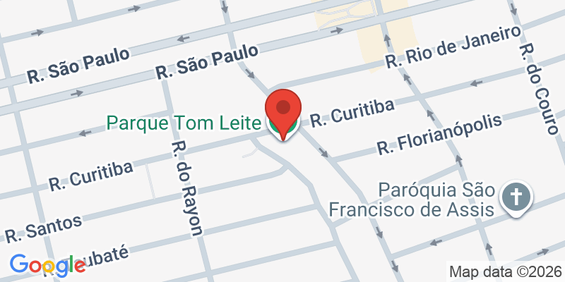 Mapa de la ubicación de Tom Leite Park