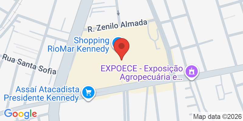 Mapa de la ubicación de RioMar Kennedy