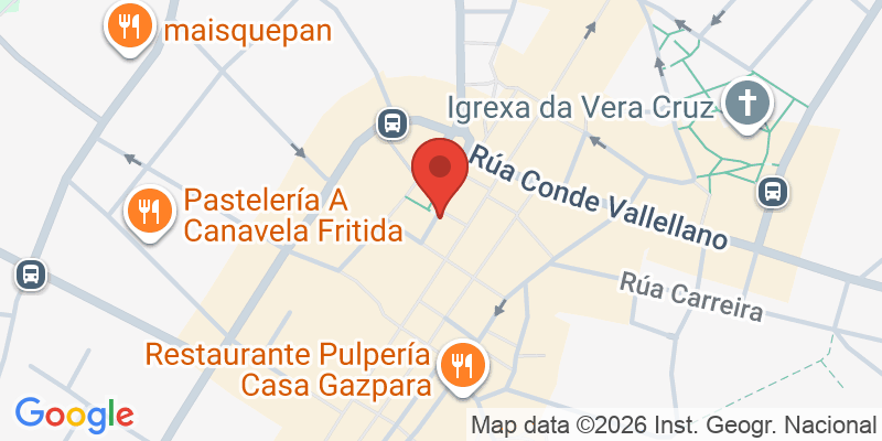 Mapa de la ubicación de Parque infantil Alameda do Carballiño