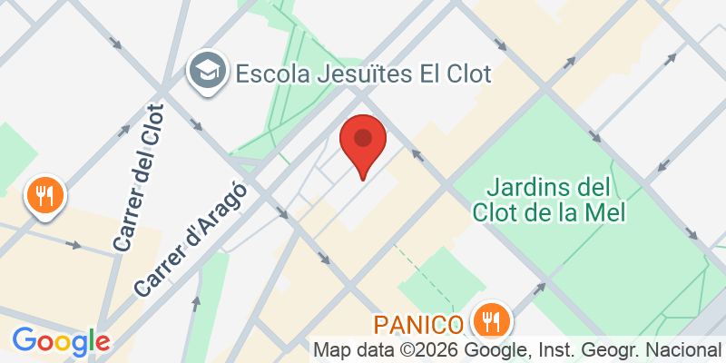 Mapa de la ubicación de Ludoteca Municipal El Xalet del Clot