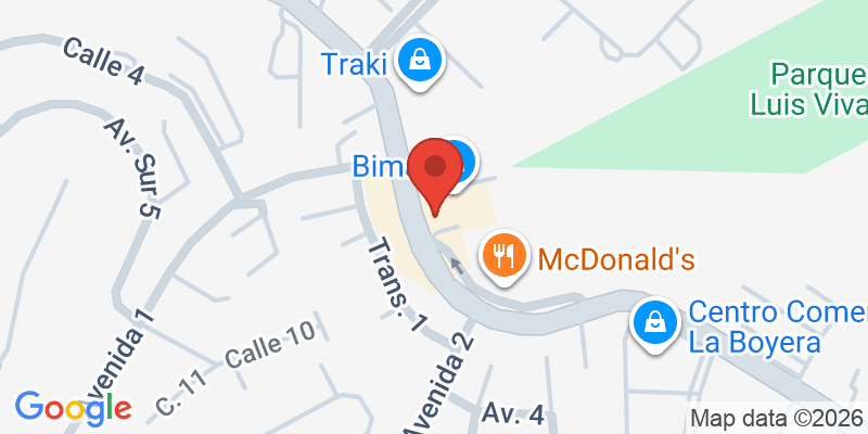 Mapa de la ubicación de Suniland Park La Boyera