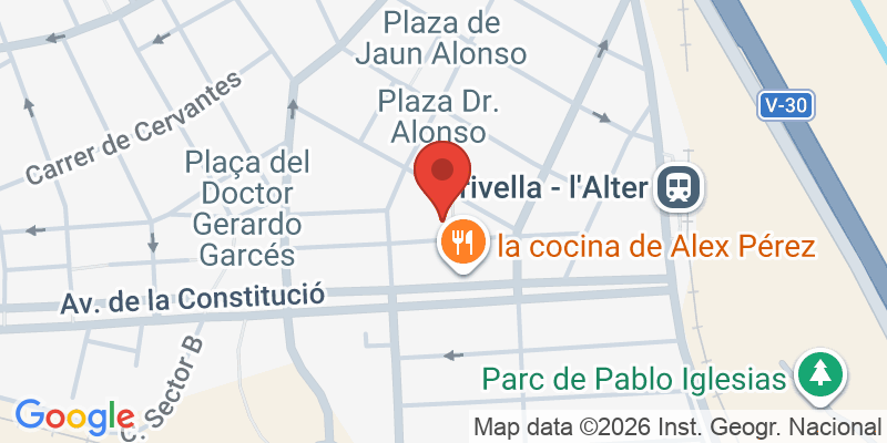 Mapa de la ubicación de Parque de la Batería