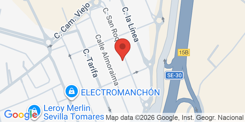 Mapa de la ubicación de Castillo Tomares