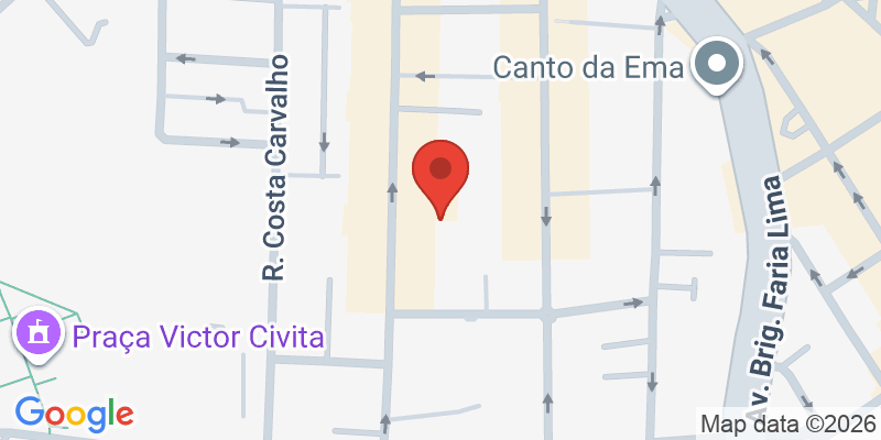 Mapa de la ubicación de Chácara Turma da Mônica