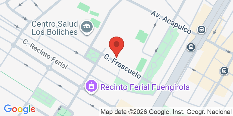 Mapa de la ubicación de Pipo Park Fuengirola