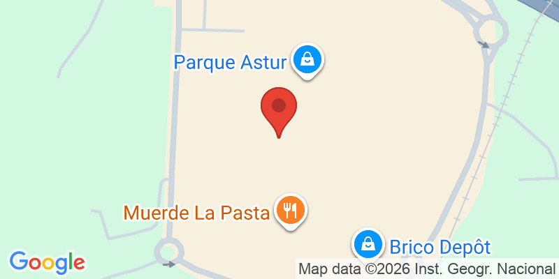 Mapa de la ubicación de Centro Comercial parqueAstur