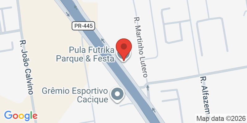 Mapa de la ubicación de Pula Futrika Parque & Festa
