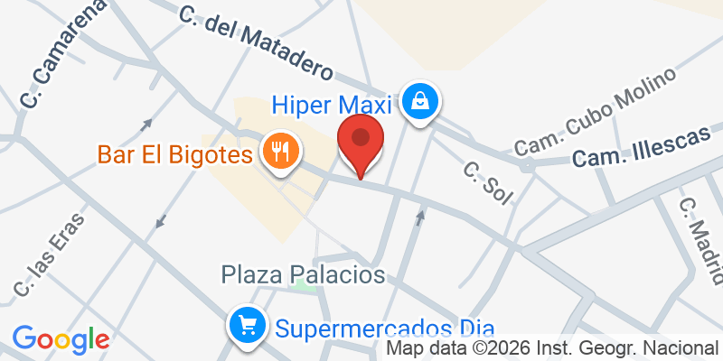 Mapa de la ubicación de La Chocita Divertida