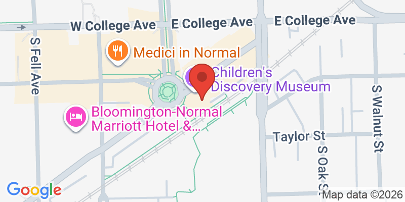 Mapa de la ubicación de Children's Discovery Museum