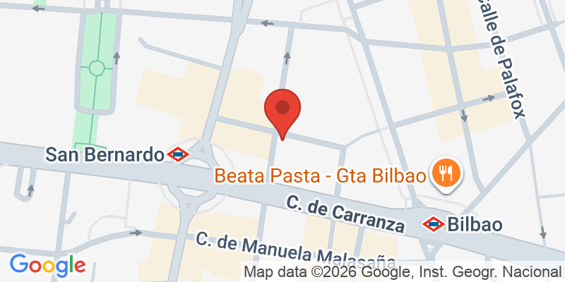 Mapa de la ubicación de Restaurante Pim Pam Madrid