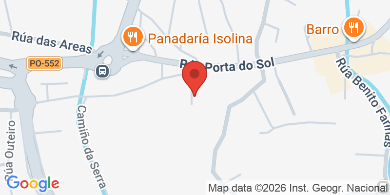 Mapa de la ubicación de Pulpito park