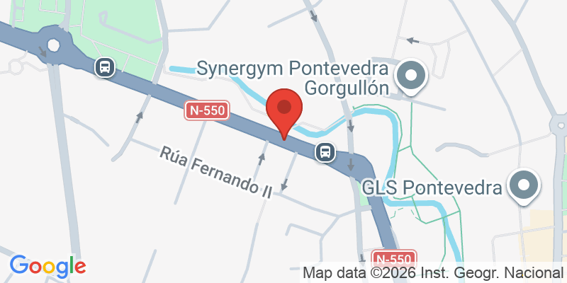 Mapa de la ubicación de Mi Mami Es Lista - Pontevedra