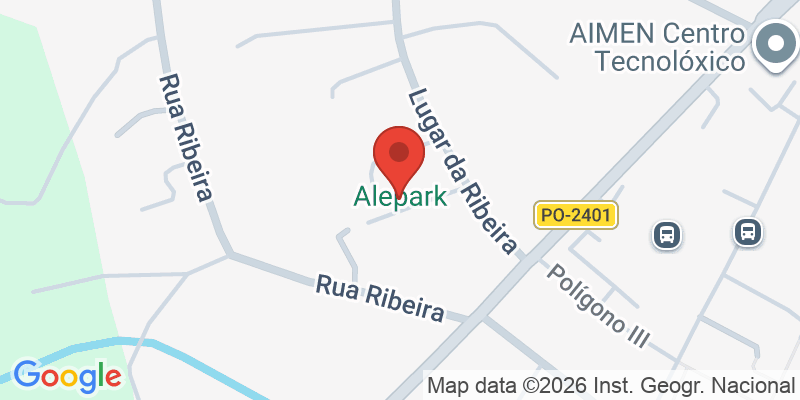 Mapa de la ubicación de Alepark