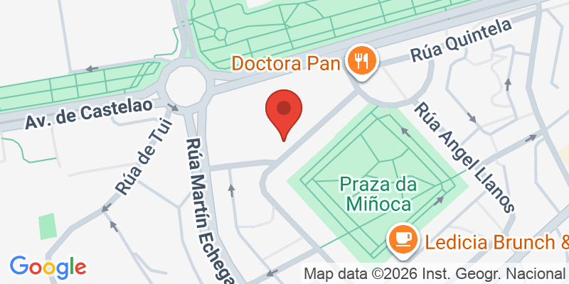 Mapa de la ubicación de Ludiland Vigo