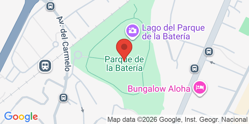 Mapa de la ubicación de Parque de la Batería