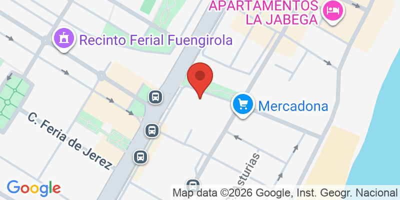 Mapa de la ubicación de Burbujas Park