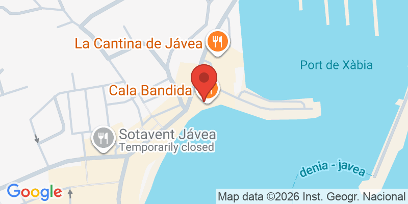 Mapa de la ubicación de The Beach House Beach Club & Rooftop