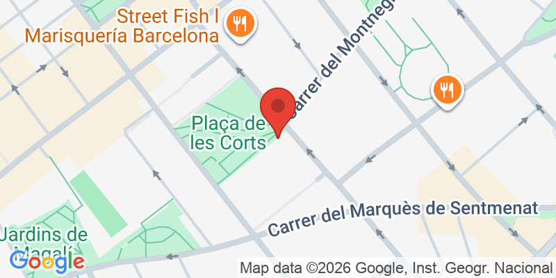 Mapa de la ubicación de Kids&Kafé