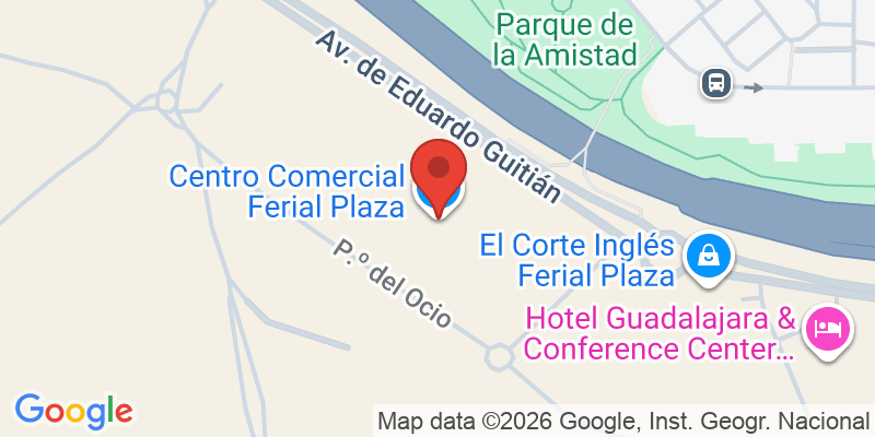Mapa de la ubicación de Centro Comercial Ferial Plaza