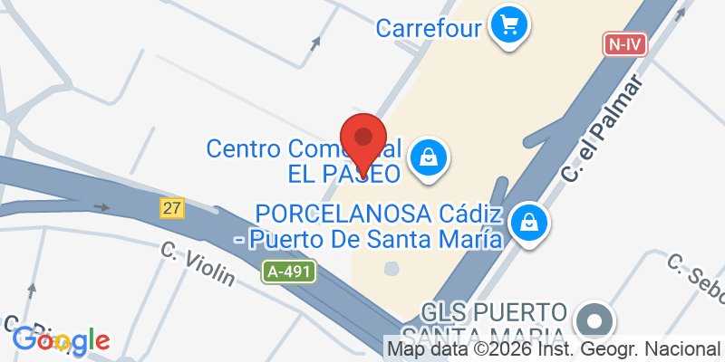 Mapa de la ubicación de Centro Comercial EL PASEO