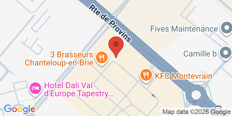 Mapa de la ubicación de Dock39 - CLOS DU CHENE (Paris)