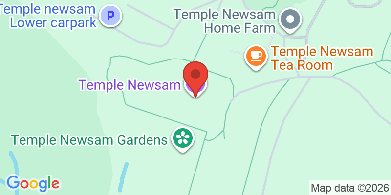 Mapa de la ubicación de Temple Newsam