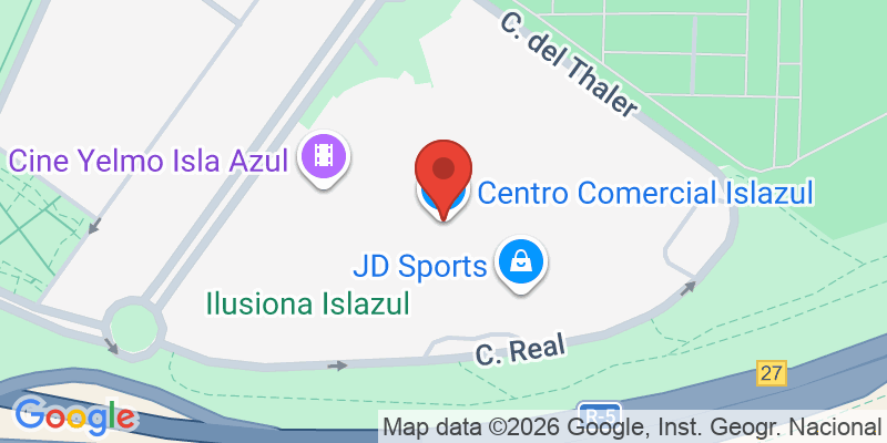 Mapa de la ubicación de Centro Comercial Islazul