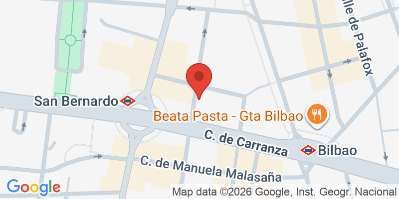 Mapa de la ubicación de Restaurante Pim Pam Madrid