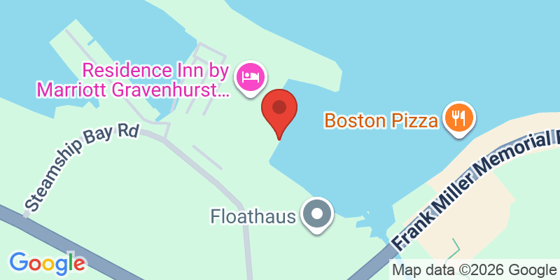 Mapa de la ubicación de Muskoka Discovery Centre