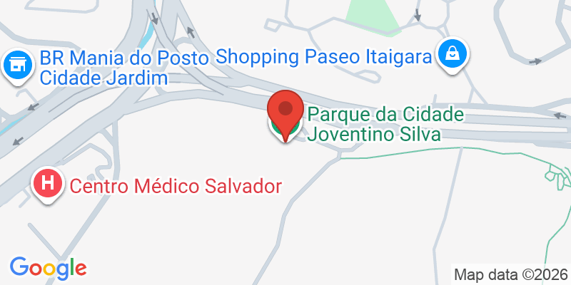 Mapa de la ubicación de Parque da Cidade Joventino Silva