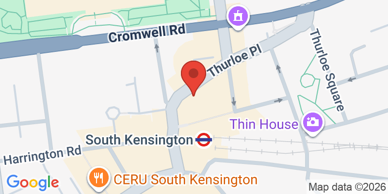 Mapa de la ubicación de Brompton Food Market