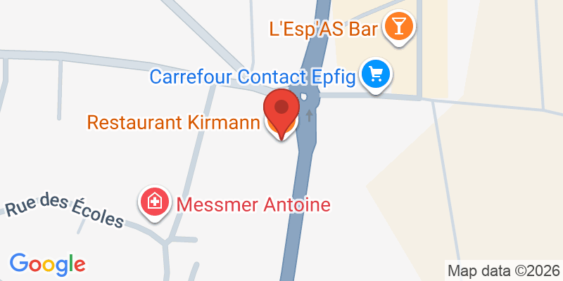 Mapa de la ubicación de Restaurant Kirmann