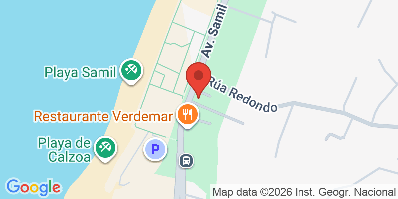 Mapa de la ubicación de DESSEO SAMIL, Vigo