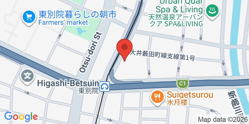 Mapa de la ubicación de en-kitchen Cafe