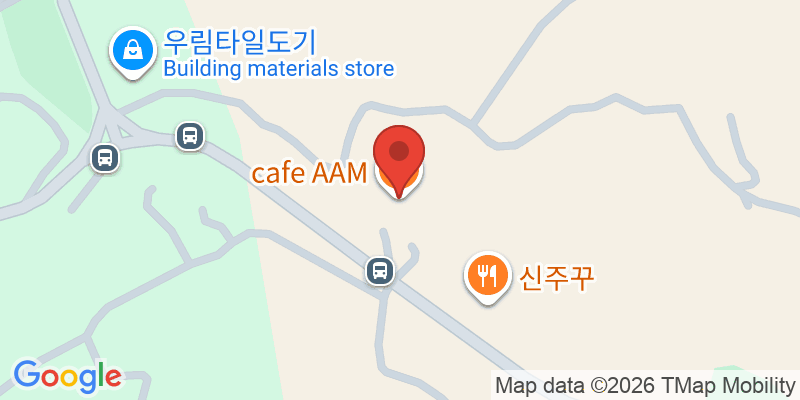 Mapa de la ubicación de cafe AAM