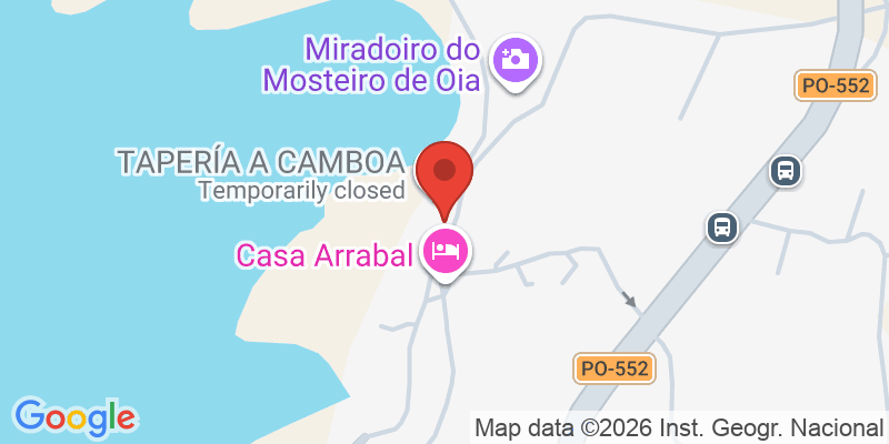 Mapa de la ubicación de Tapería A Camboa