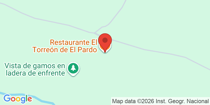 Mapa de la ubicación de El Torreón de El Pardo