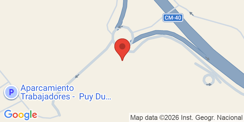 Mapa de la ubicación de Puy du Fou España