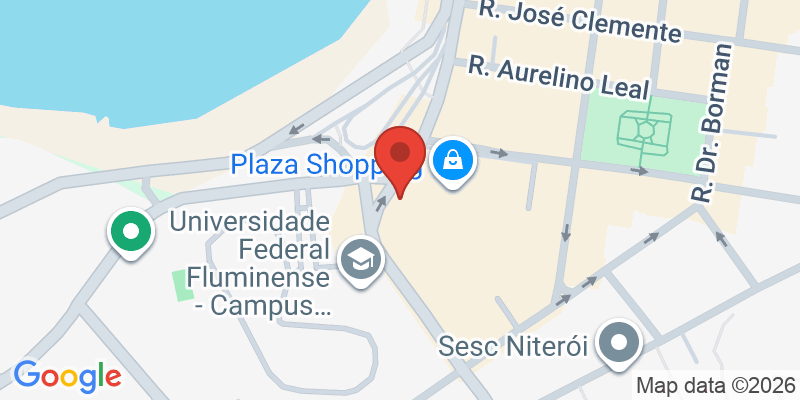 Mapa de la ubicación de Shopping Plaza Niterói