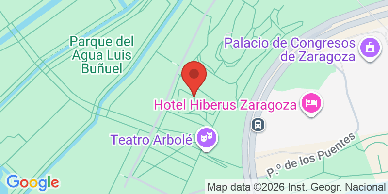 Mapa de la ubicación de Área Infantil del Parque del Agua