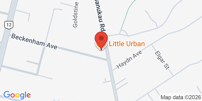 Mapa de la ubicación de Little Urban